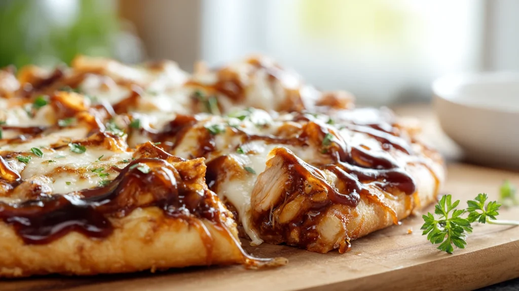 BBQ Chicken Pizza Recipe - Easy & Saucy BBQ Flavor 2 BBQ Chicken Pizza