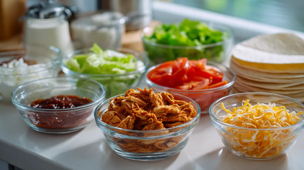 BBQ Chicken Wraps - Juicy & Saucy Wraps for Any Meal 2 BBQ Chicken Wraps