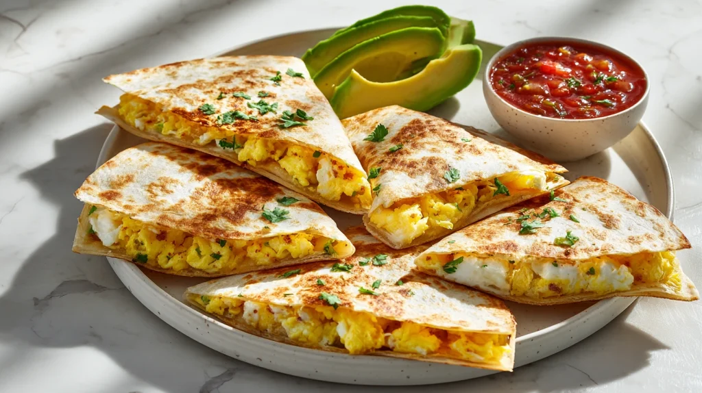 Breakfast Quesadilla Recipe - Easy, Quick & Delicious 8 Breakfast Quesadilla