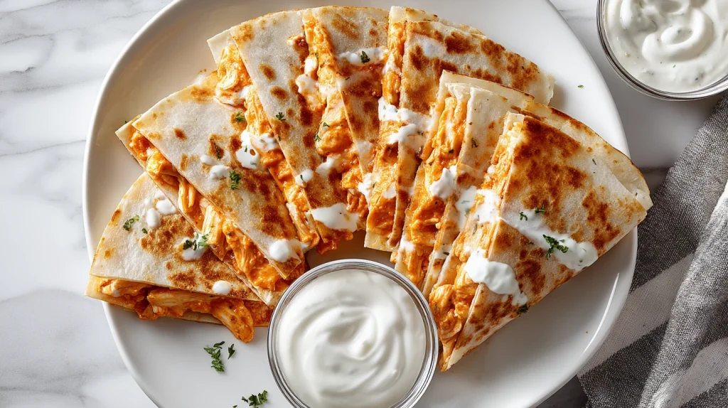 Best Buffalo Chicken Quesadilla - Easy Spicy Recipe 10 Buffalo Chicken Quesadilla