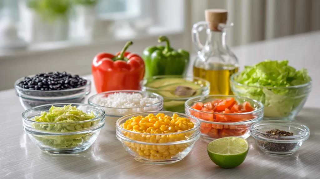 Burrito Bowl Vegetarian - Fresh, Flavorful Balanced Meal 2 Burrito Bowl Vegetarian