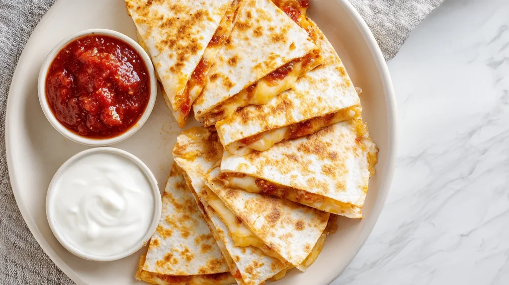 Cheese Quesadilla - Easy & Cheesy Recipe Perfect for Dinner 9 Cheese Quesadilla