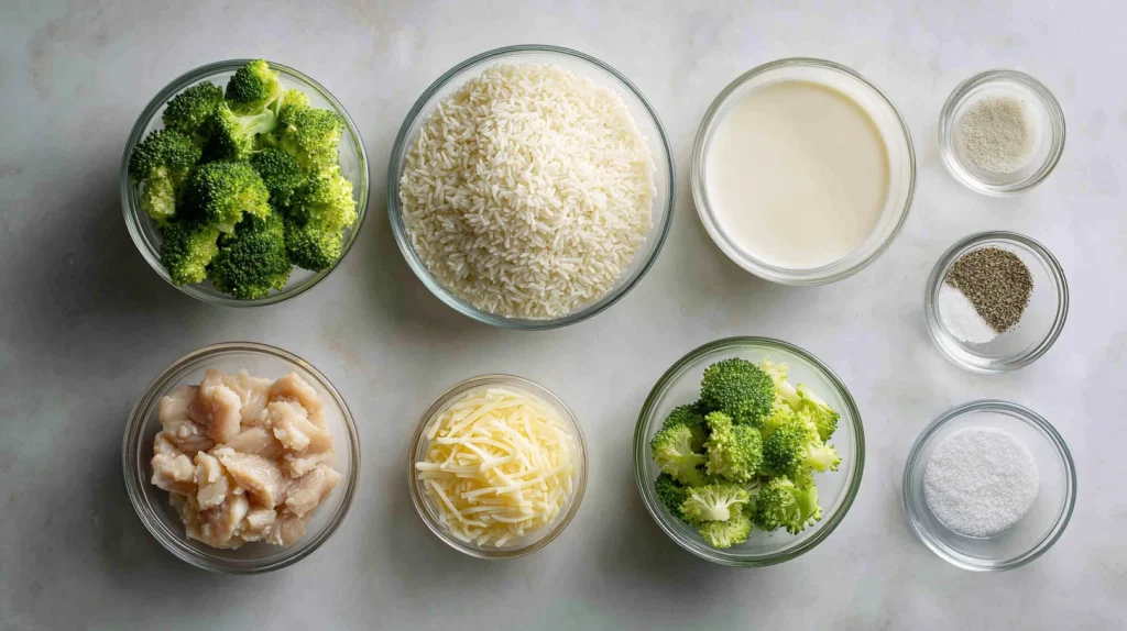 Chicken Broccoli Rice Cheese Casserole Recipe - Easy Dinner 2 Chicken Broccoli Rice Cheese Casserole recipe