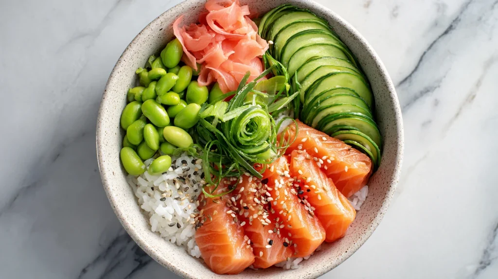 Easy Salmon Sushi Bowl Recipe - Fresh & Healthy Family Meal 10 Salmon Sushi Bowl