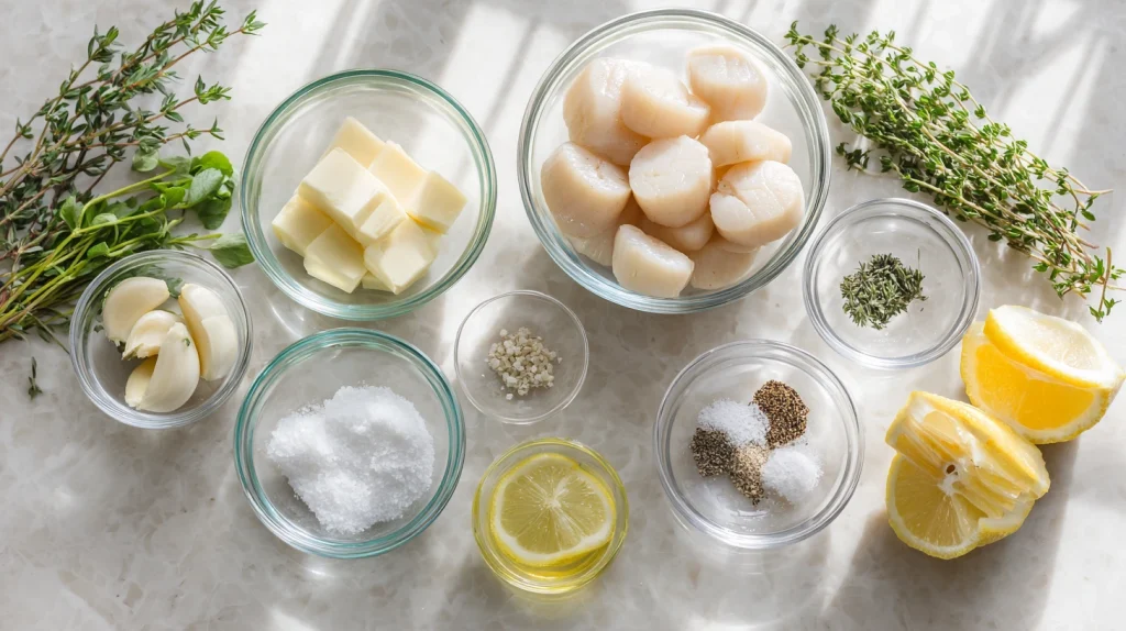 Seared Scallops Recipe - Easy, Soft & Buttery Appetizer 3 Seared Scallops