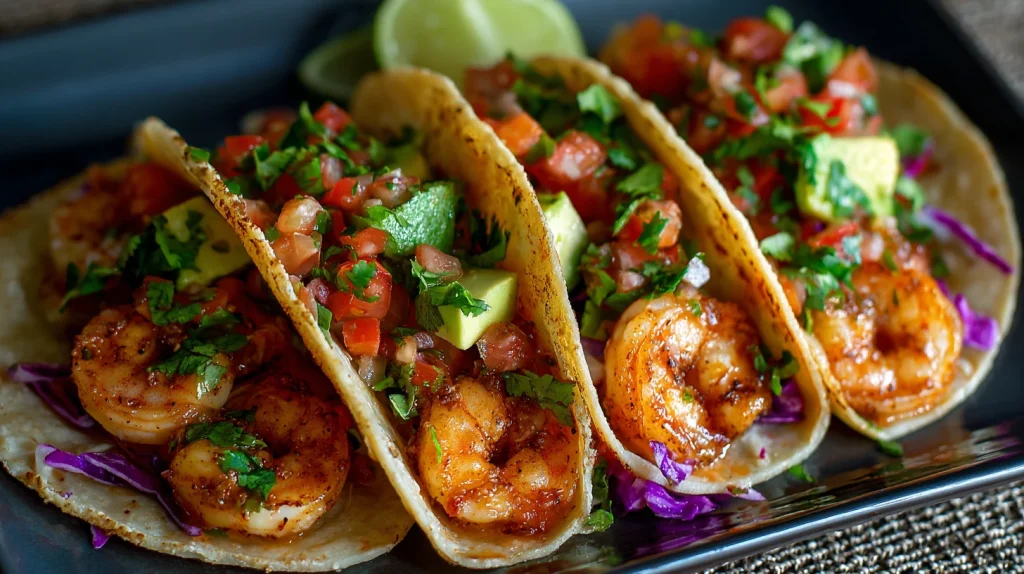High Protein Shrimp Tacos - Crispy, Juicy, and Full of Bold Flavor 10 Shrimp Tacos