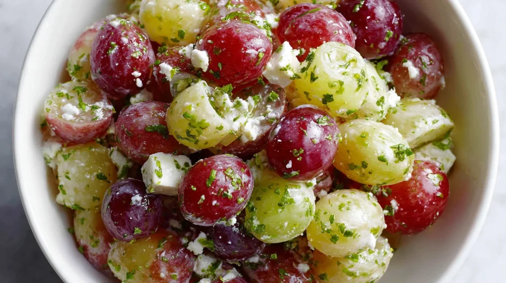 Grape Salad - Creamy, Fresh, and Perfectly Balanced 2 Grape Salad