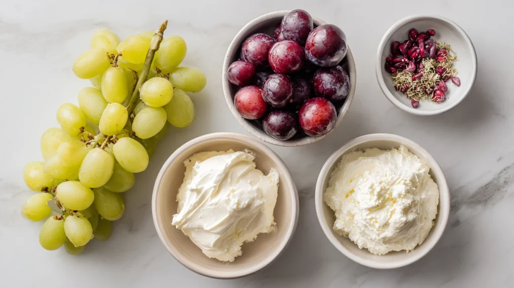 Grape Salad With Cream Cheese Recipe 3 Grape Salad With Cream Cheese