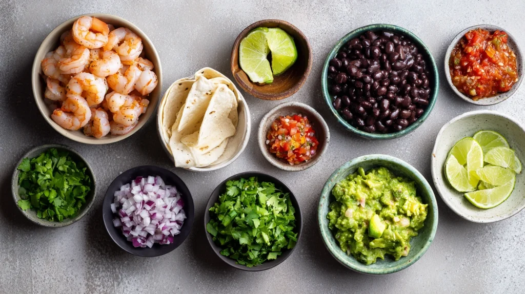 High Protein Shrimp Tacos - Crispy, Juicy, and Full of Bold Flavor 3 Shrimp Tacos