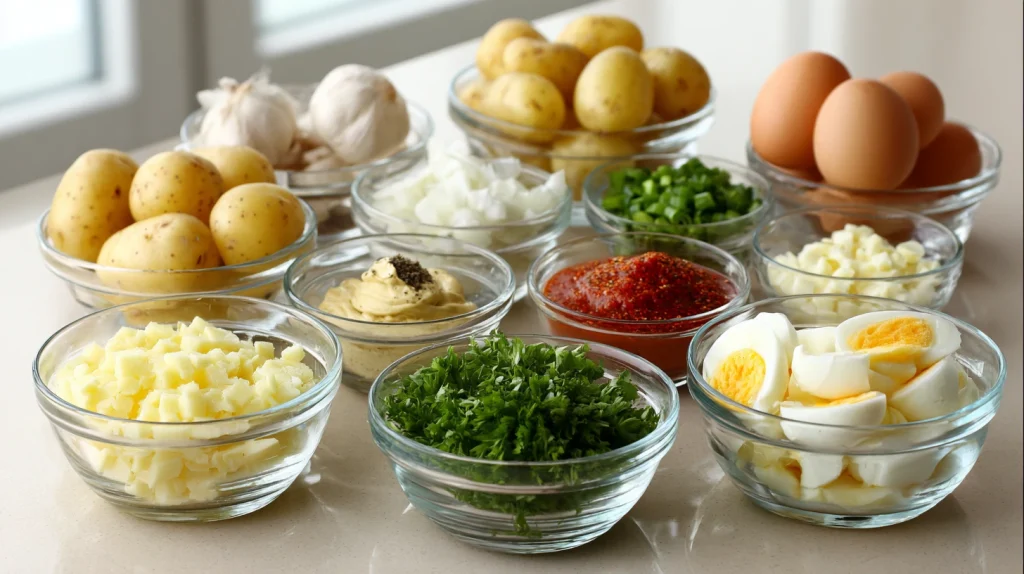 American Potato Salad Recipe - Best Creamy Classic Side Dish 3 American Potato Salad
