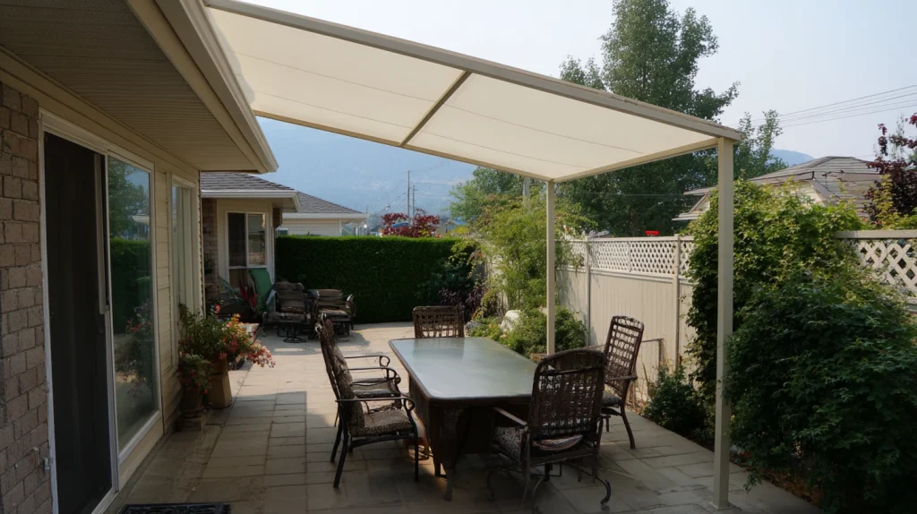 8 Modern Outdoor Patio Ideas on a Budget 4 Backyard Canopy Tent for Flexible Patio Use