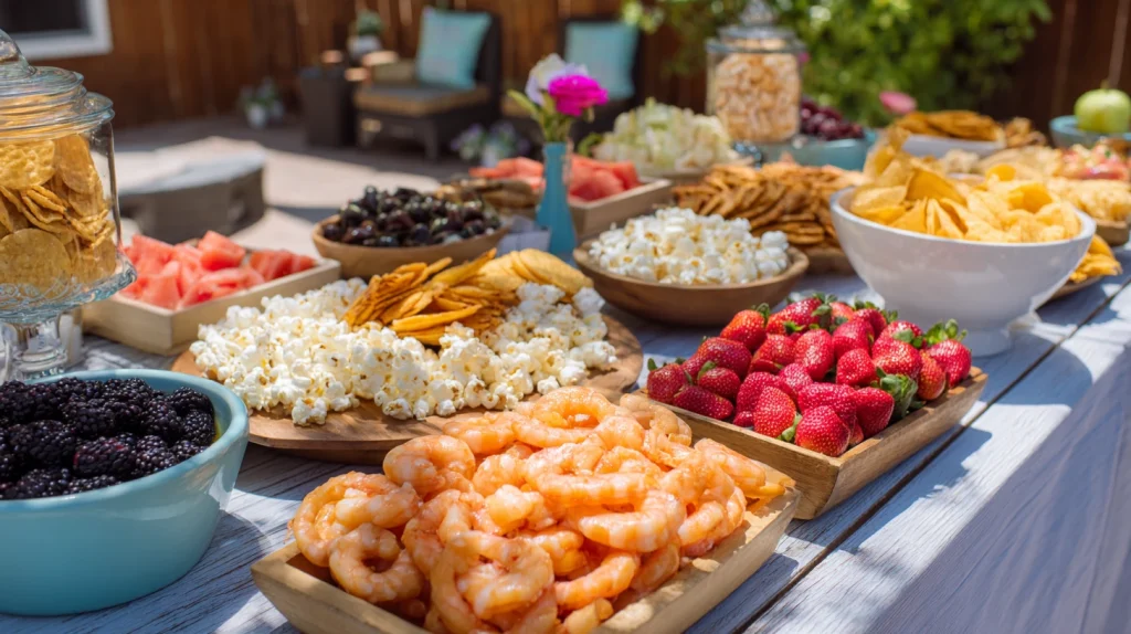11 Modern Backyard Garden Summer Party Ideas 7 Backyard Party Snack Inspiration for Casual Gatherings