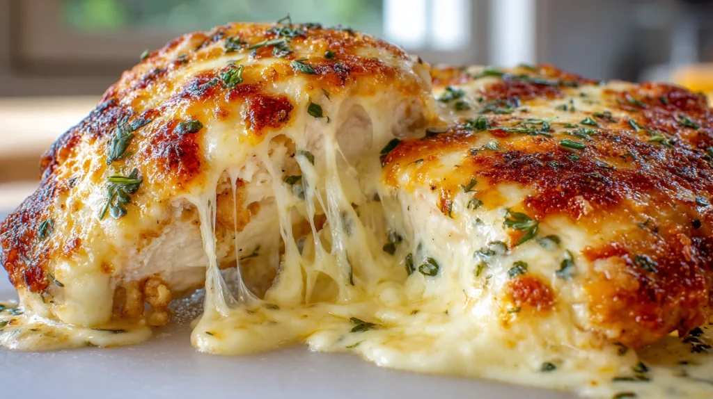 Baked Ricotta Chicken with Cheese - Easy Oven Baked Dinner 2 Baked Ricotta Chicken with Cheese