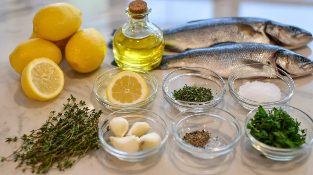 Delicious Baked Branzino Recipe - Healthy Mediterranean Fish 3 Baked Branzino