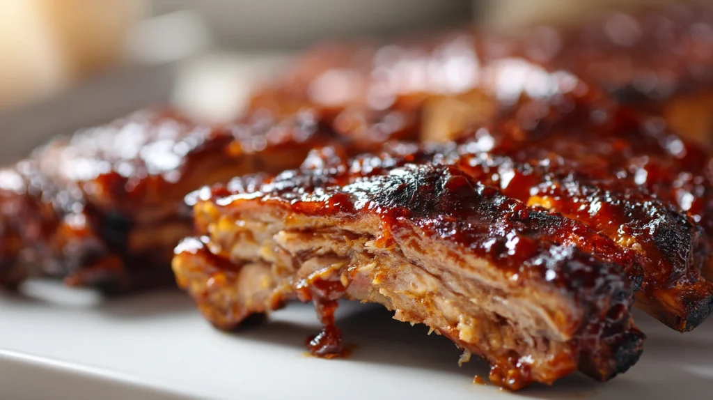 Easy Barbecue Ribs Recipe - Juicy, Sticky Oven Perfection 2 Barbecue Ribs