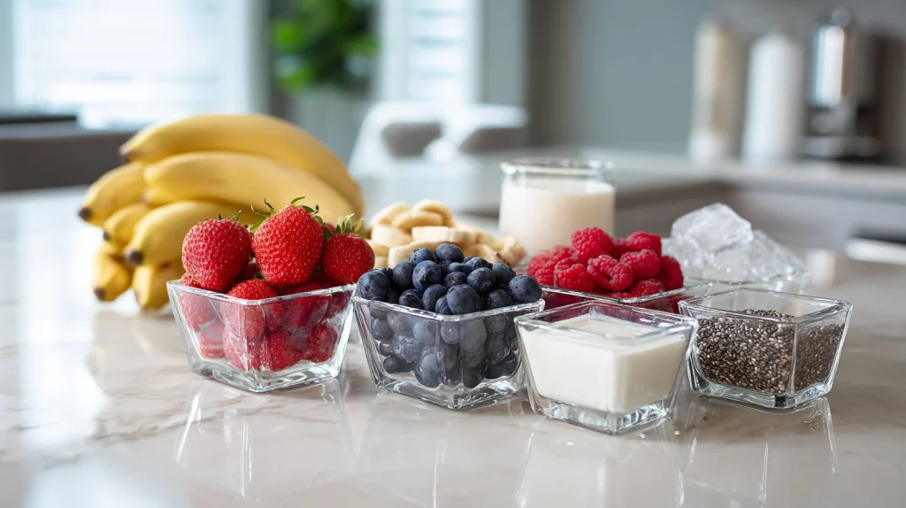 Best Berry Banana Smoothie - Creamy & Fresh Summer Drink 2 Berry Banana Smoothie