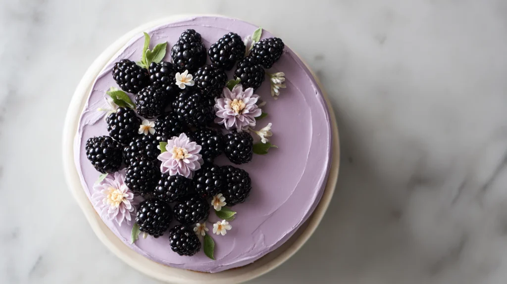 Blackberry Lavender Cake - Easy & Delicious Hearty Dessert 15 Blackberry Lavender Cake