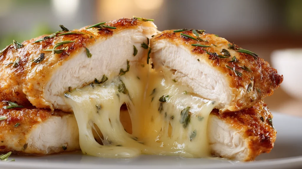 Cheese Stuffed Chicken - Easy & Juicy Recipe for Tender Meal 2 Cheese Stuffed Chicken