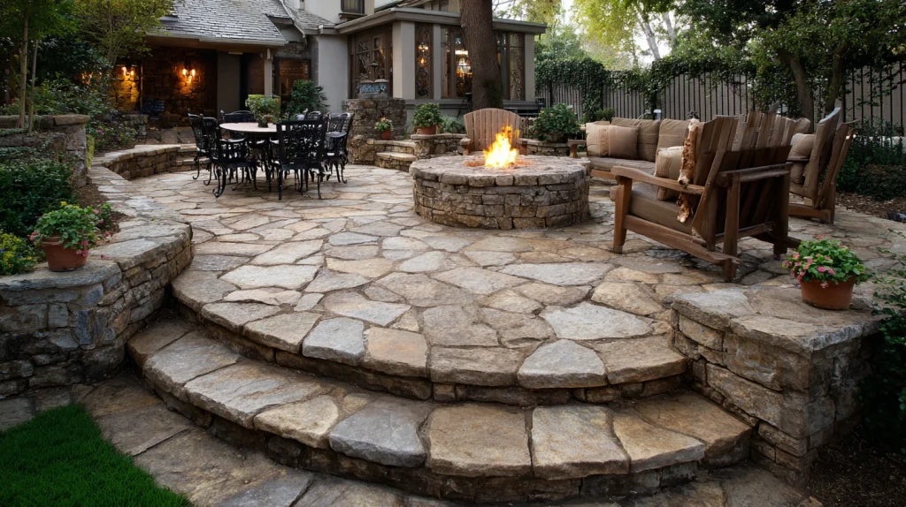 9 Famous Outdoor Paver Patio Ideas 6 Creative Patio Ideas Stone for Rustic Charm