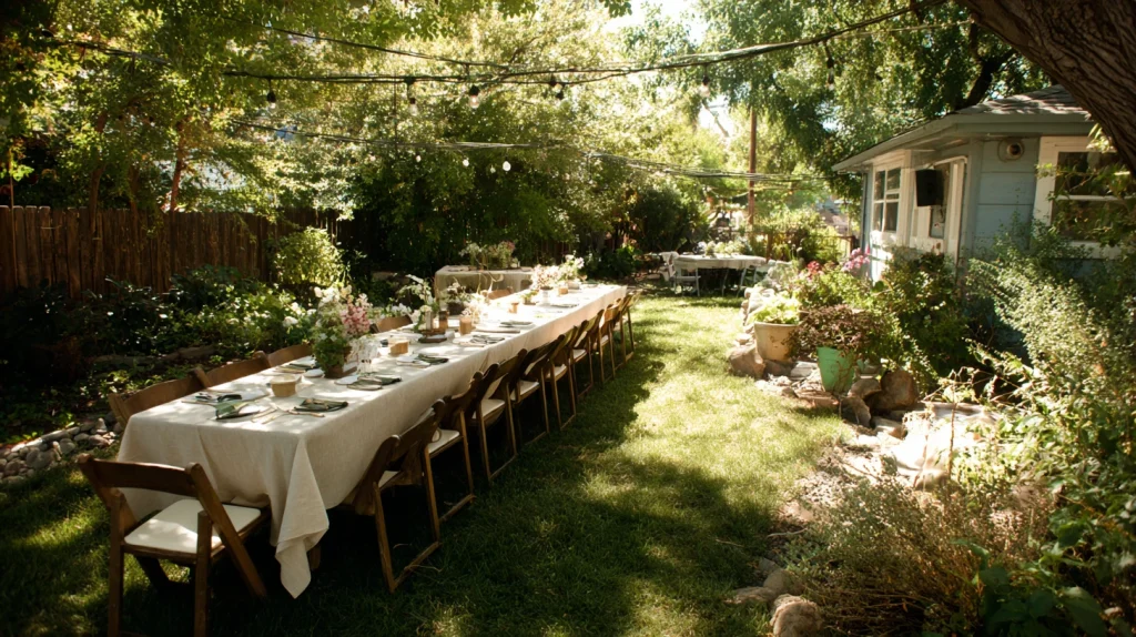 8 Famous Small Backyard Wedding Ideas 6 DIY Backyard Wedding Decor for Personal Touch 2