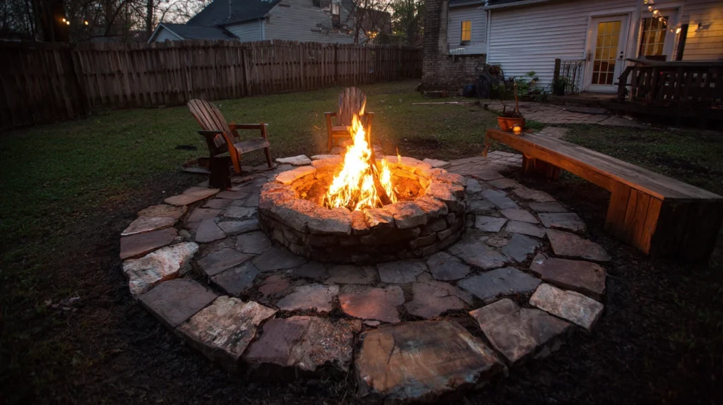 10 Famous Cheap Backyard Ideas 10 Fire Pit DIY Cheap Easy Backyard Setup