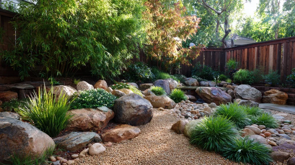 7 Best Front Yard Landscaping Australian Ideas 3 Garden Bed with Rocks for Low Maintenance Style