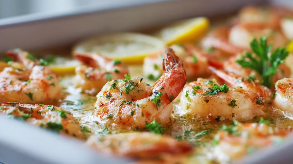 Garlic Butter Shrimp Tray Bake - Easy & Delicious Recipe 2 Garlic Butter Shrimp Tray Bake