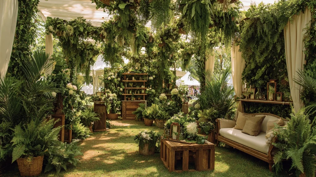 8 Famous Small Backyard Wedding Ideas 7 Greenery and Natural Styling for Outdoor Charm