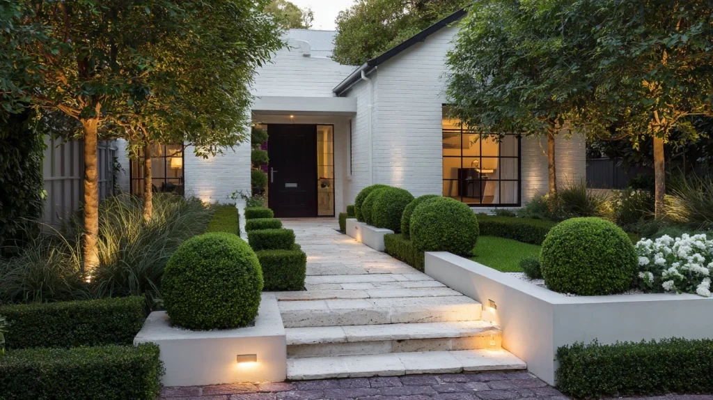 6 Modern Coastal Front Yard Landscaping Ideas 4 Hamptons Front Garden for Timeless Style