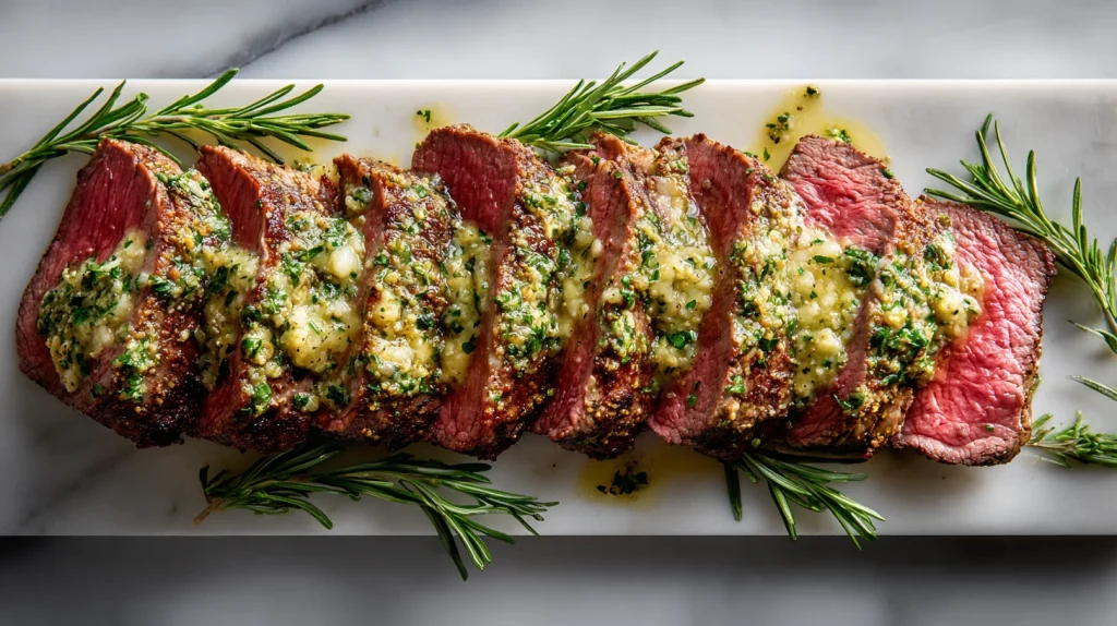 Herb Butter Beef Tenderloin Roast - Easy Weeknight Dinner 11 Herb Butter Beef Tenderloin Roast