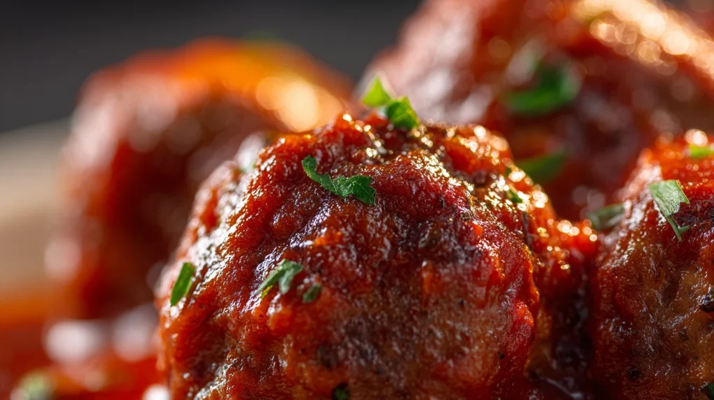 Italian Meatballs in Tomato Sauce - Easy & Delicious Recipe 2 Italian Meatballs in Tomato Sauce