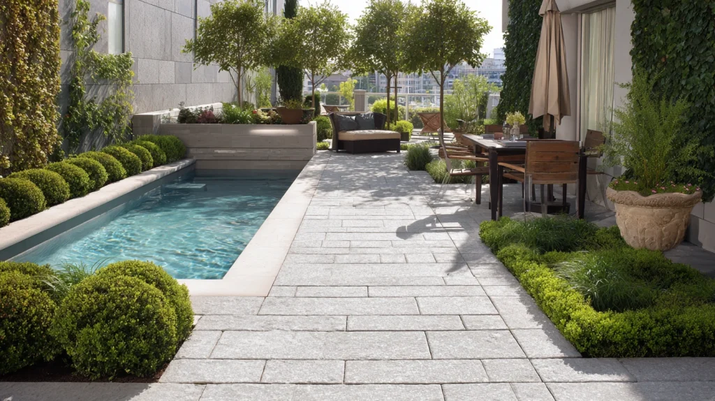 9 Famous Outdoor Paver Patio Ideas 5 Limestone Paver Designs for Modern Elegance