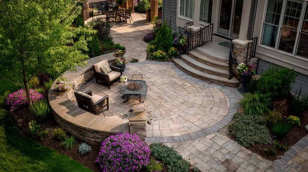 9 Famous Small Outdoor Patio Ideas 9 Make a Patio with Simple Layout Planning