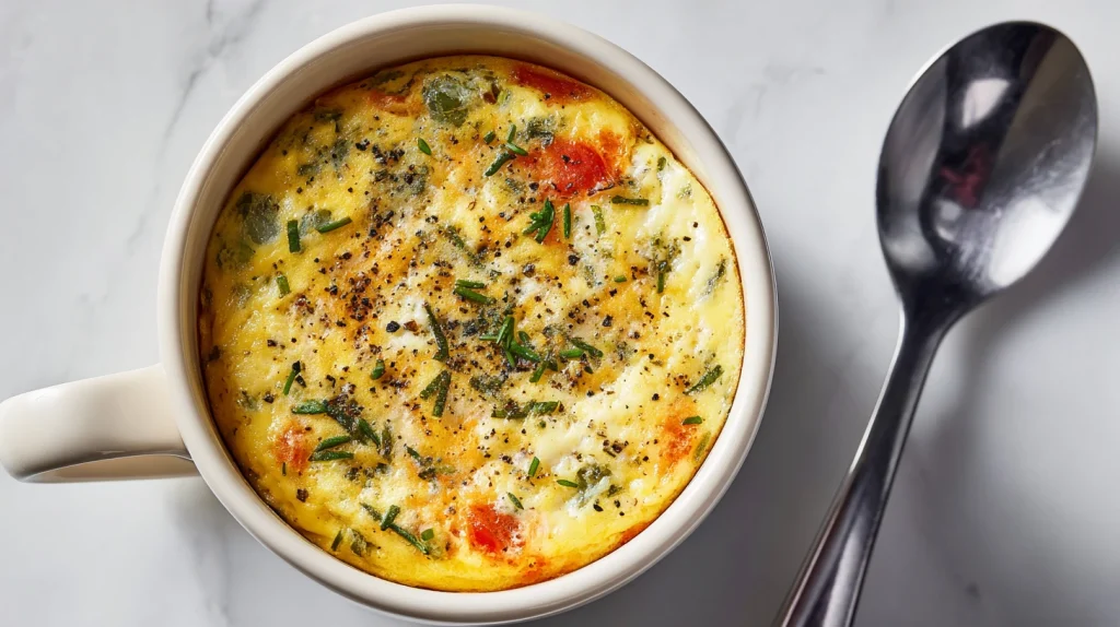 Microwave Mug Omelette Recipe - Fast & Fluffy Breakfast Meal 9 Microwave Mug Omelette