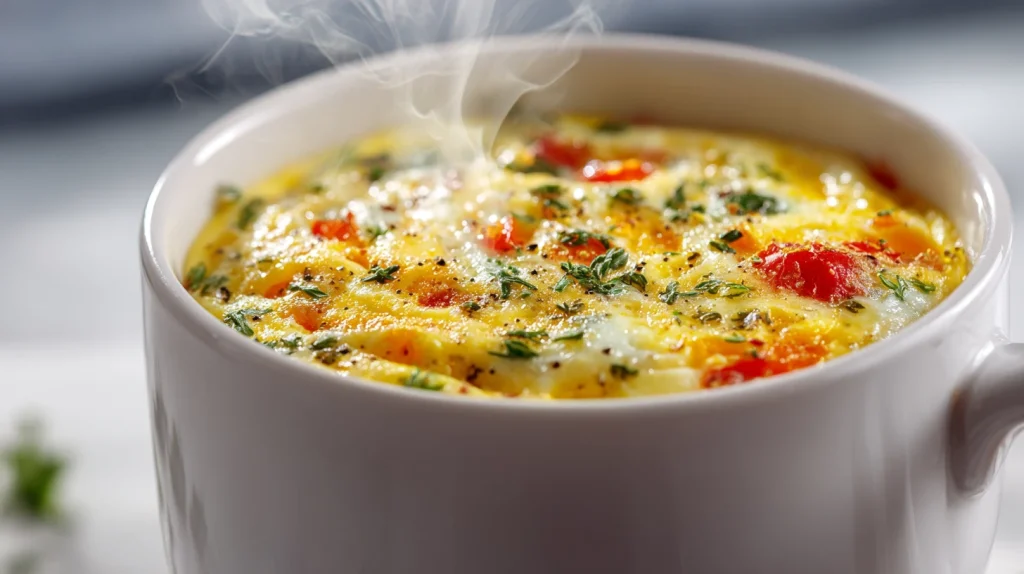 Microwave Mug Omelette Recipe - Fast & Fluffy Breakfast Meal 10 Microwave Mug Omelette