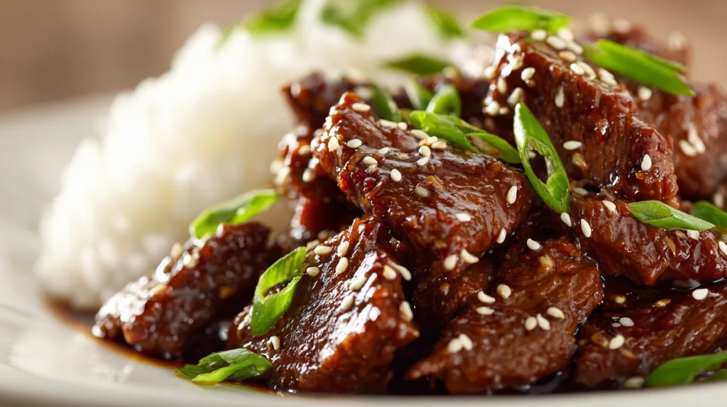 Easy Mongolian Beef Recipe - Quick Weeknight Dinner 14 Mongolian Beef