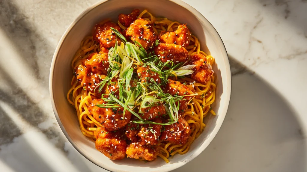 Best Orange Chicken and Noodles - Sweet & Savory Dinner 10 Orange Chicken and Noodles