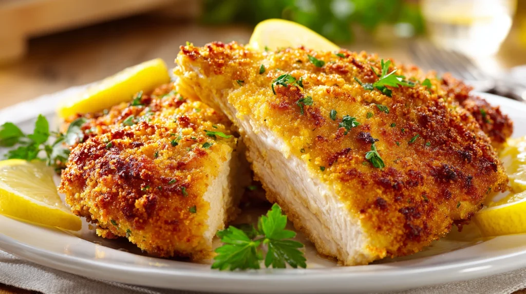 Parmesan Crusted Chicken - Flavor Packed Weeknight Dinner 10 Parmesan Crusted Chicken