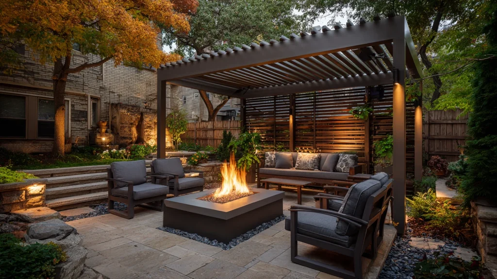 10 Famous Backyard Landscaping Ideas 10 Pergola Fire Pit Ideas for Stylish Outdoor Living