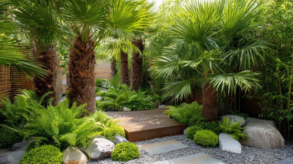7 Best Tropical Landscaping Front Yard Ideas 3 Pygmy Palm Landscaping Ideas for Compact Spaces