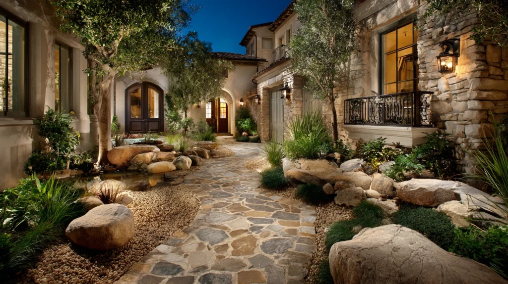 8 Modern Minimalist Landscaping Front Yard Ideas 9 Rock Side Yard Ideas for Seamless Design Flow