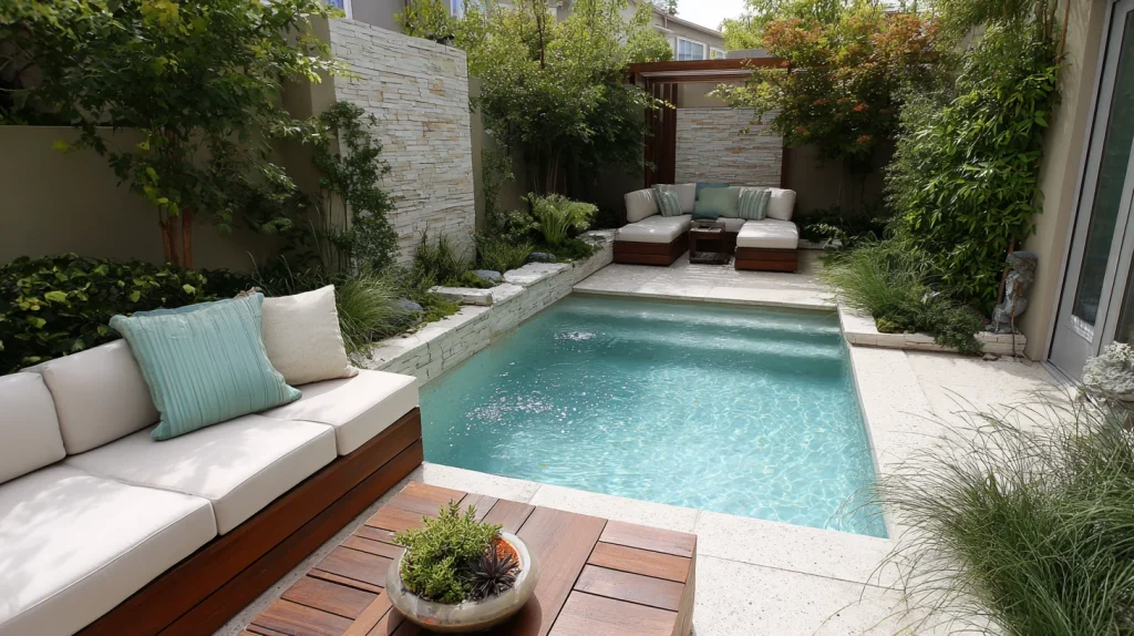 7 Best Ideas Small Backyard Pool Ideas 2 Small Courtyard Pool Ideas for Compact Living