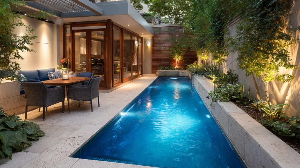 9 Famous Backyard Pool Landscaping Ideas 4 Small Pool Design for Compact Spaces