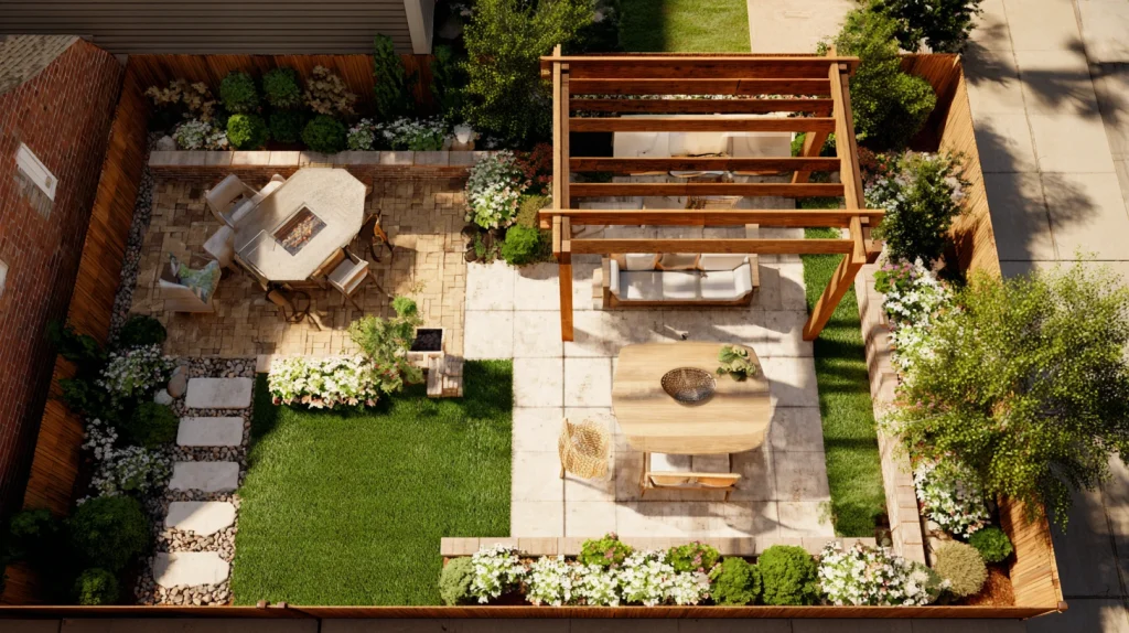 8 Famous Small Backyard Wedding Ideas 8 Smart Space Planning for Small Backyard Layouts