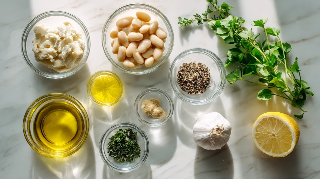 White Bean Dip - Creamy, Healthy, and Easy Mediterranean Dip 2 White Bean Dip