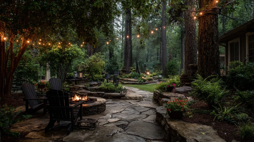 10 Famous Backyard Landscaping Ideas 2 Woods Backyard Landscape for Natural Atmosphere