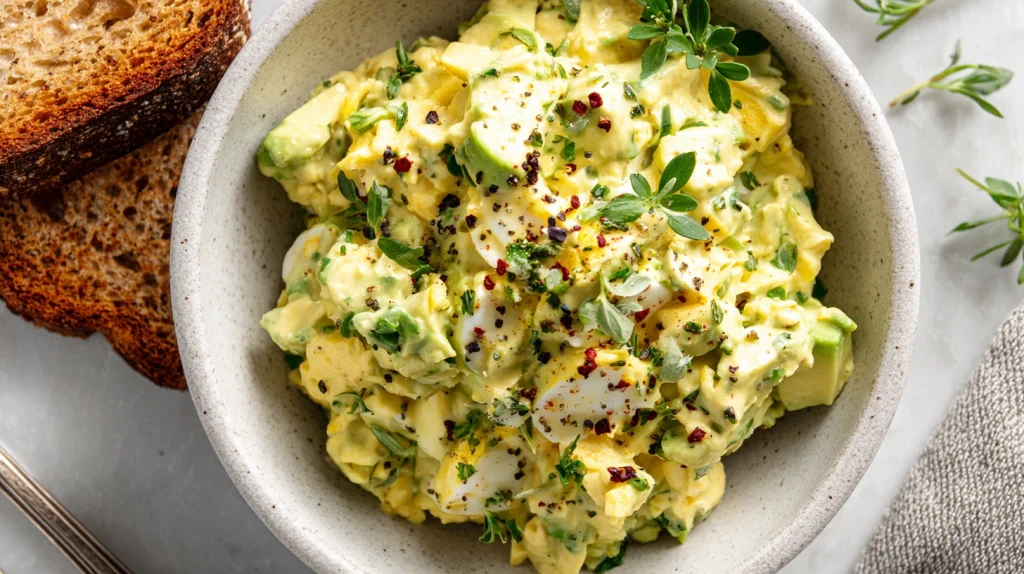 Avocado Egg Salad Recipe - Creamy, Fresh, and Packed With Protein 11 Avocado Egg Salad