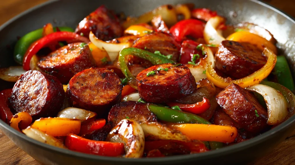 Beef Smoked Sausage Recipe - Easy One Pan Comfort Meal 9 Beef Smoked Sausage Recipe