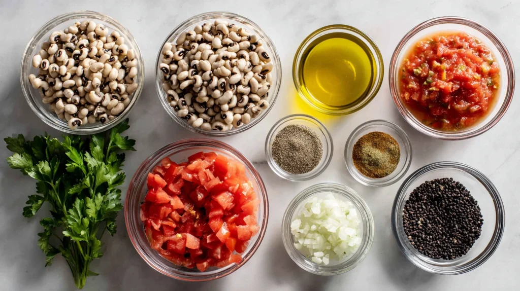 Black Eyed Peas Recipe - Slow Simmered Food with Deep Flavor 2 Black Eyed Peas Recipe