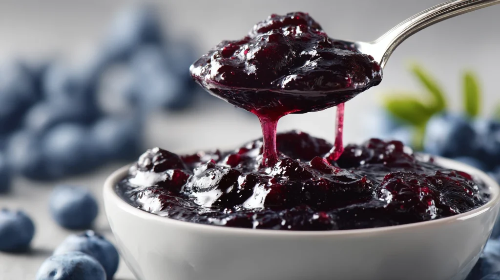Easy Blueberry Jam Recipe - Healthy Breakfast Spread 2 Blueberry Jam